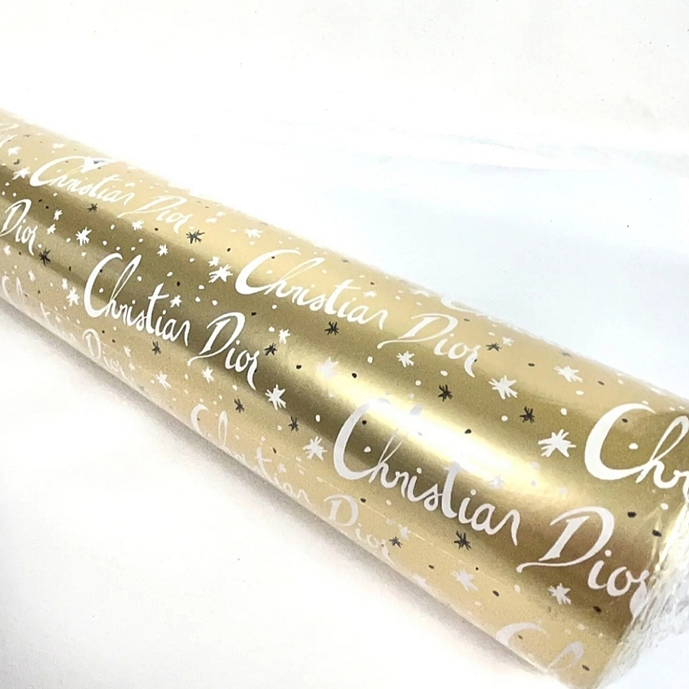 DIOR DOUBLE SIDED WRAPPING PAPER - Picture 1 of 6